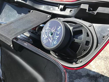 Wild Boar, 600 Watt Amp x 4 Speaker Kit & Saddlebag Lids. Fits Road Glide 2015-2023