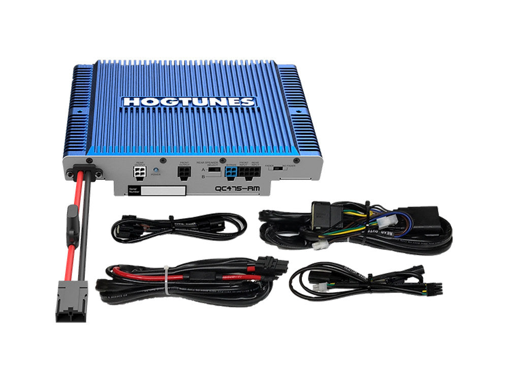 300 Watt, 4 Channel Hog Tunes Amplifier. Fits Touring 2014-2023