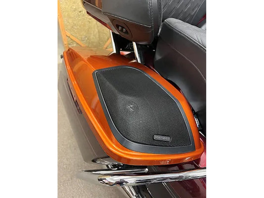 450 Watt Amp x 4 Speaker Kit & Saddlebag Lid Retro Cut In Kit. Fits Street Glide 2014-2023 & Road Glide 2015-2023