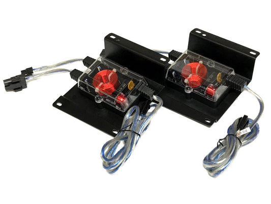 Wild Boar, 6x9in. Rear Speakers. Fits Touring 2014-2023 with Hog Tunes Saddlebag Lids.