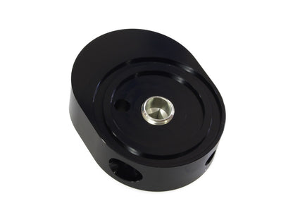 Oil Cooler Adaptor with By-pass. Fits most Twin Cam 1999-2017.