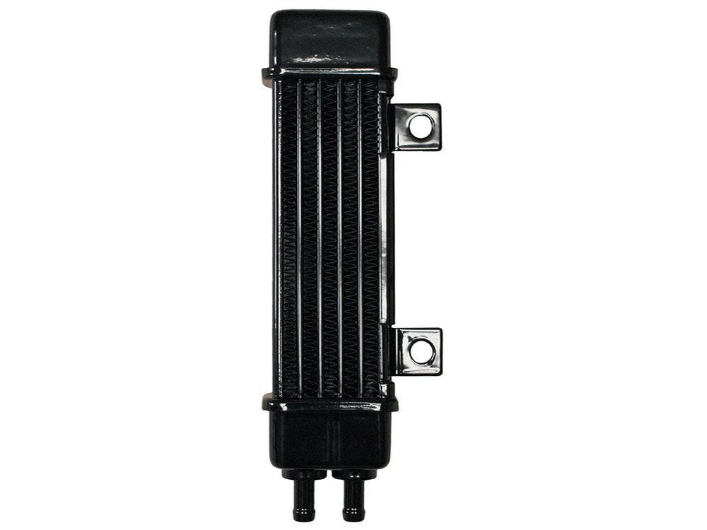 6-Row Vertical Slimline Oil Cooler Kit. Fits Softail 2018up