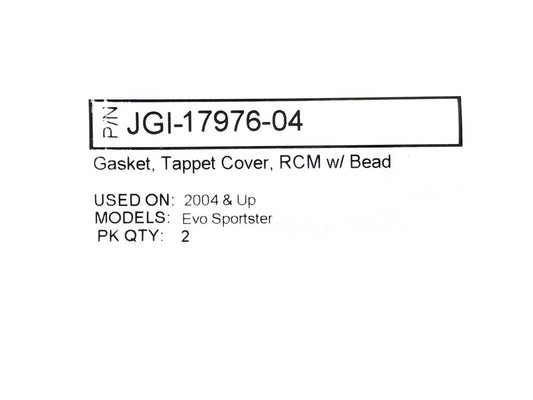 Tappet Cover Gaskets. Fits Sportster 2004-2021