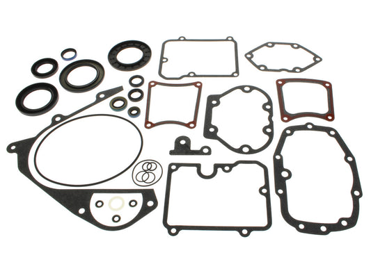 Transmission Gasket Kit. Fits 5Spd Touring 1980-1992, Softail 1986-1999 & FXR 1982-1994.
