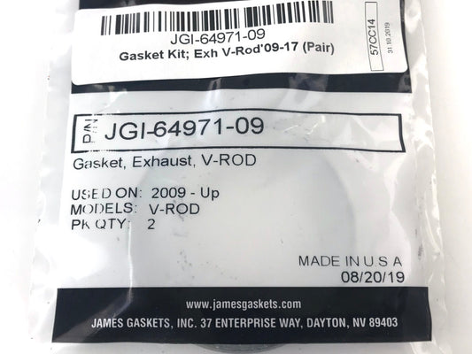 Exhaust Gasket Kit. Fits V-Rod 2009-2017.