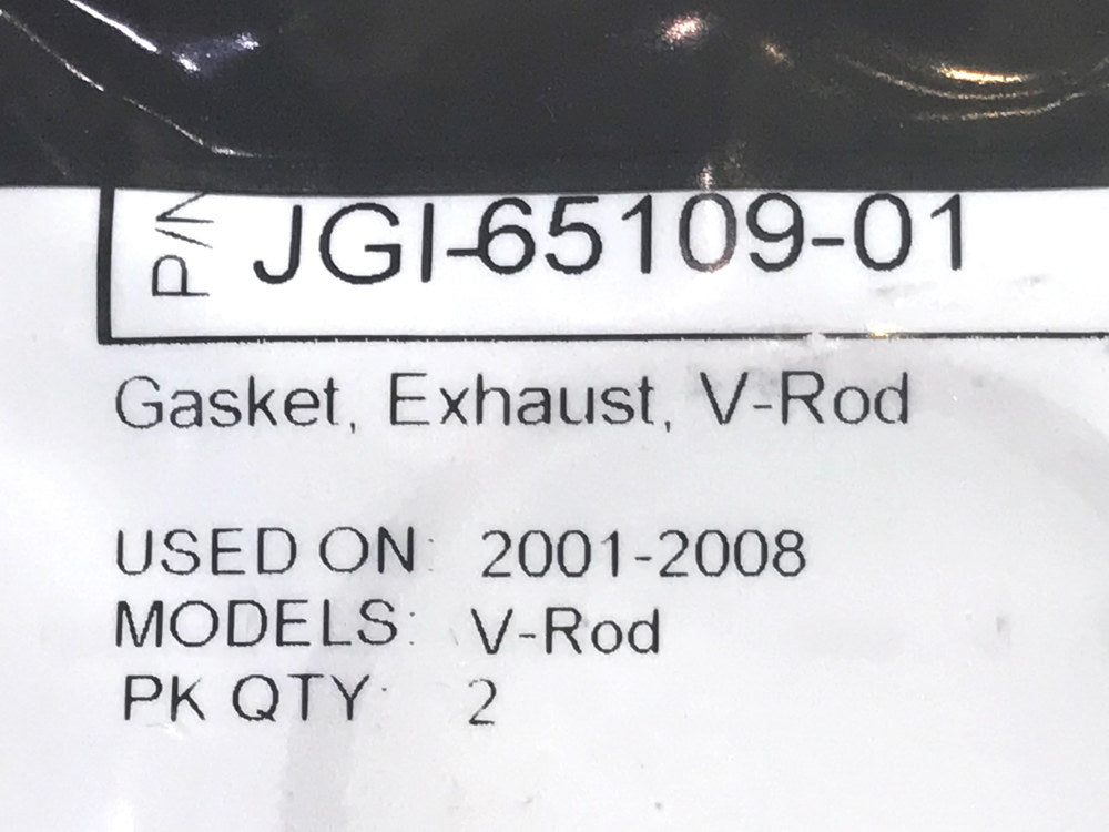 Exhaust Gasket Kit. Fits V-Rod 2002-2008.