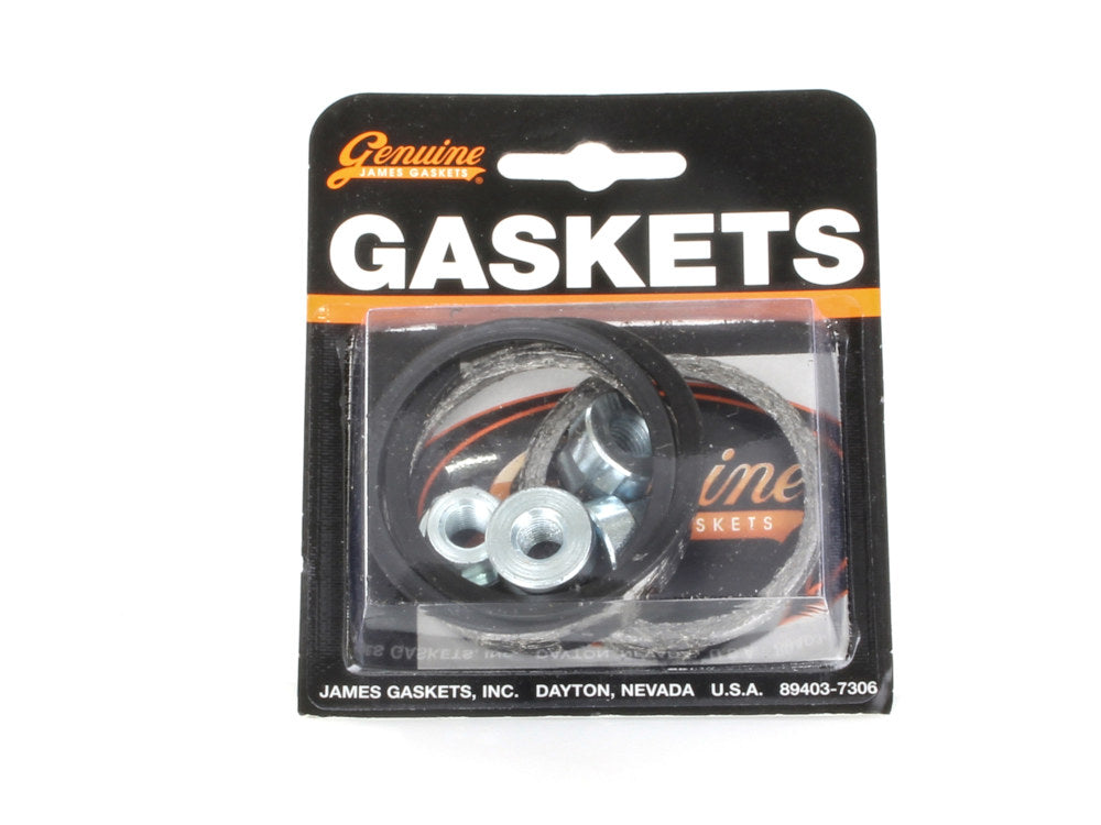 Exhaust Gasket Kit with Tapered Style Gaskets. Fits Big Twin 1984up & Sportster 1986-2021.
