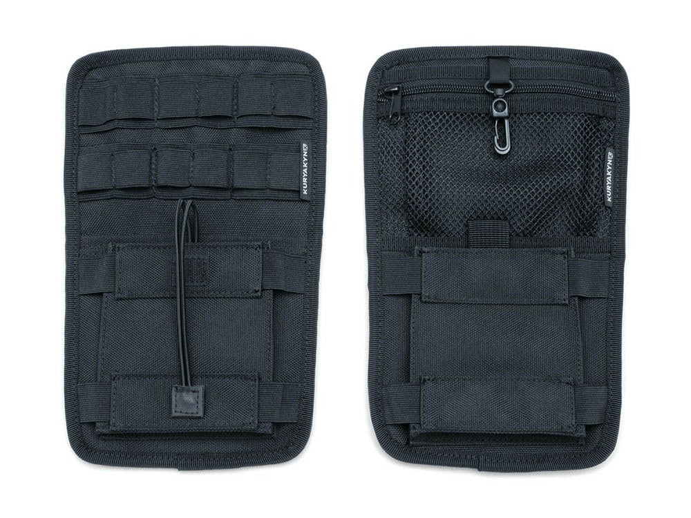 Internal Saddlebag Organizer - Black. Fits Touring with OEM Hard Saddlebags.