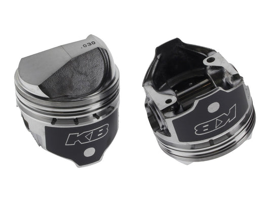 +.030in. Dome Top Pistons with 8.2:1 Compression Ratio. Fits Sportster 1972-1985 with 1000cc Engine.
