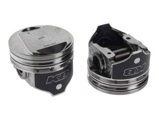 +.020in. Dome Top Pistons with 9.6:1 Compression Ratio. Fits Big Twin 1984-1999 with Evo Engine.