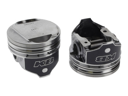 +.040in. Dome Top Pistons with 9.6:1 Compression Ratio. Fits Big Twin 1984-1999 with Evo Engine.