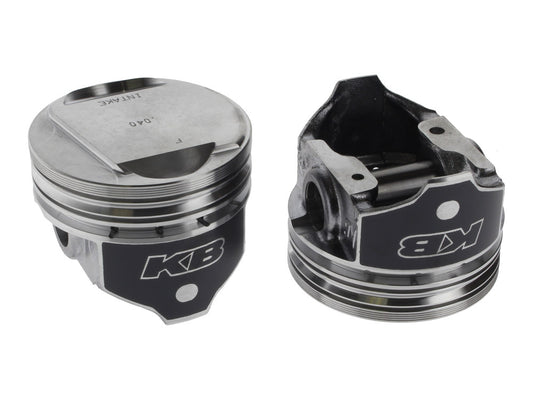 +.040in. Dome Top Pistons with 9.6:1 Compression Ratio. Fits Big Twin 1984-1999 with Evo Engine.