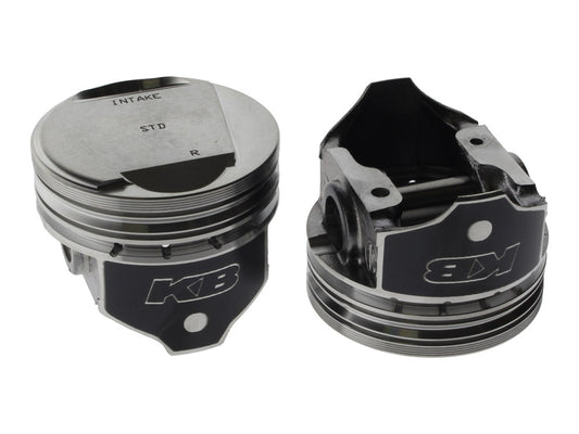 Std Dome Top Pistons with 9.6:1 Compression Ratio. Fits Big Twin 1984-1999 with Evo Engine.