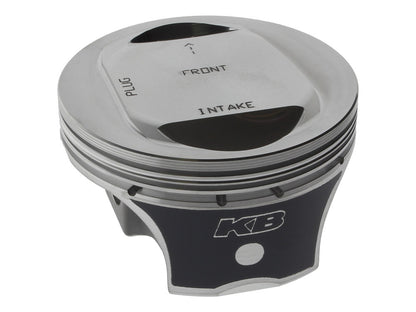 +.010in. Dome Top Pistons with 10.5:1 Compression Ratio. Fits Twin Cam 2007-2017 with 103ci Engine & Big Bore 96ci to 103ci Conversion.