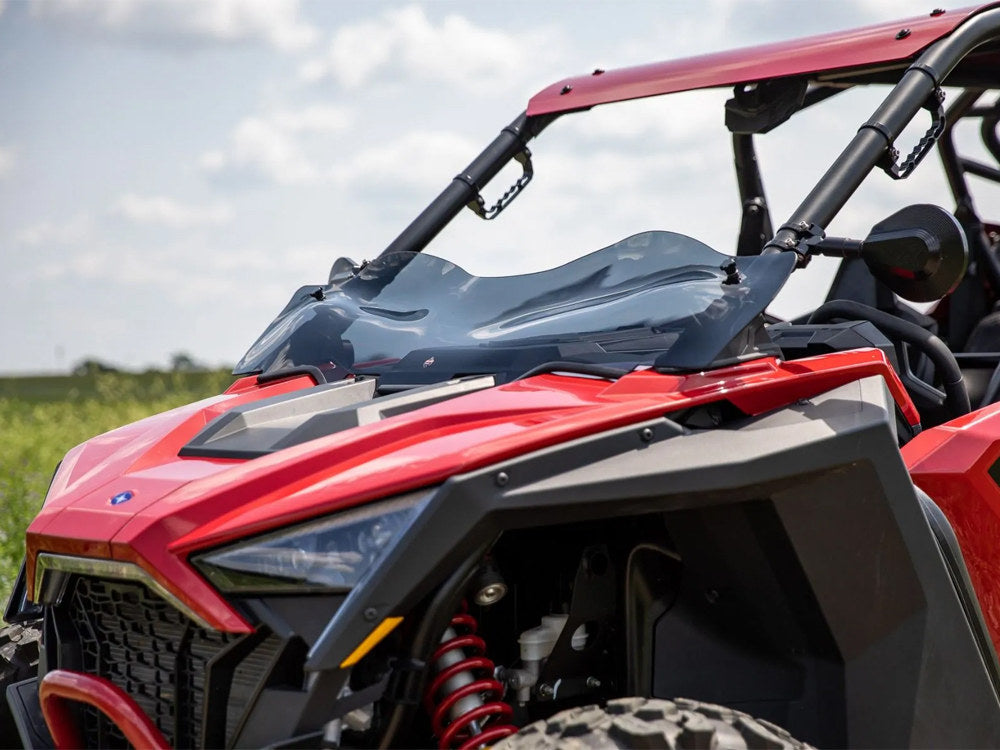 UTV Flare Windshield - Dark Smoke. Fits Polaris RZR Pro XP 2020up.