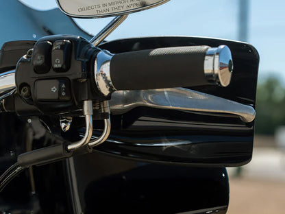 Handguards - Black. Fits CVO Touring 2023up, Street Glide & Road Glide 2024up, Touring 2025up