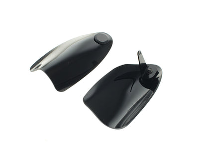 Handguards - Black. Fits Big Twin & Sportster Models 1982up with Cable Clutch