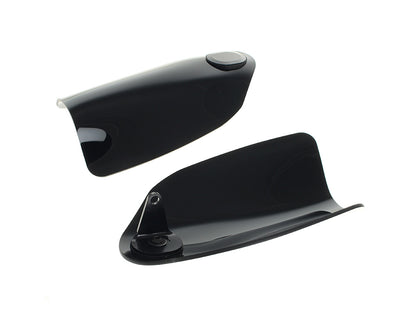 Handguards - Black. Fits Big Twin Models 2002up with Hydraulic Clutch