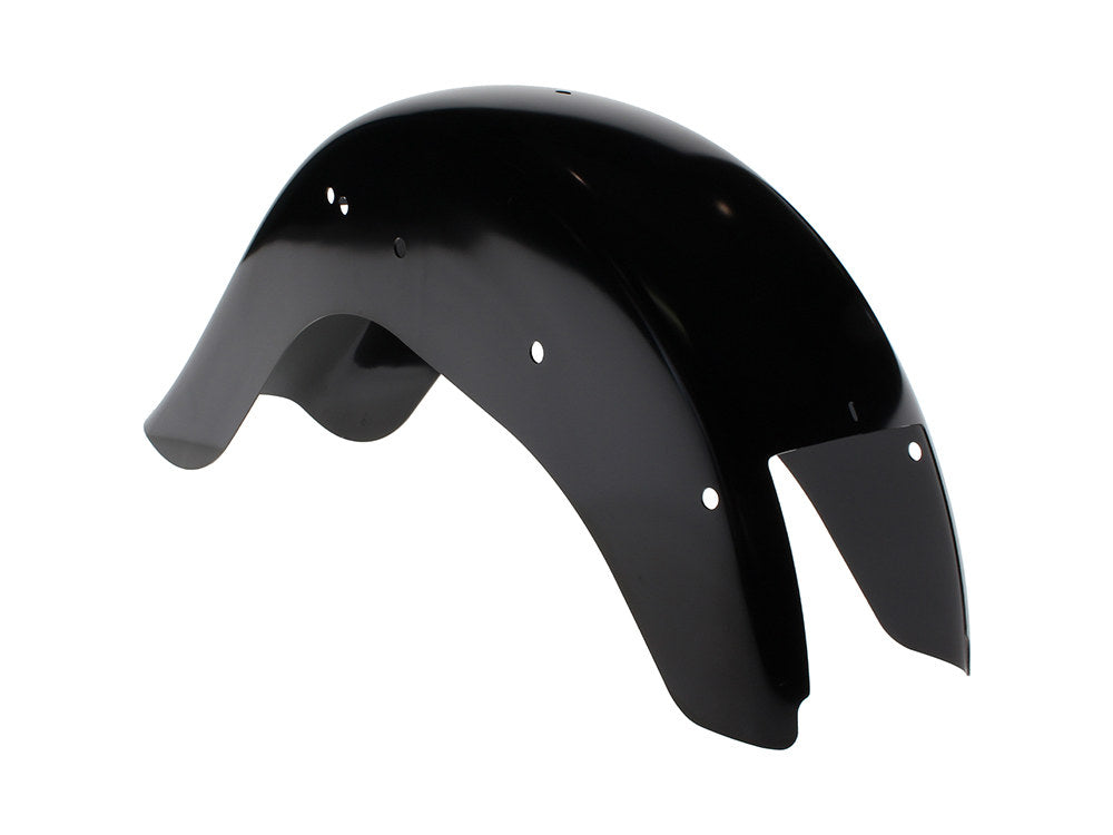 4in. Stretched Stocker Benchmark Rear Fender. Fits FL Softail 1986-2017 using Stock FLSTC Style Taillight.