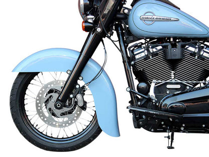 Benchmark Front Fender. 21in. x 6.5in. Wide. Fits Heritage, Deluxe & Slim 2018up running 120/70-21in. Tyre.