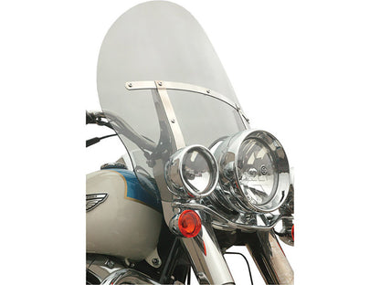 20in. Billboard Flare Windshield - Tinted. Fits FL Softail 2000-2017 and Freewheeler Trike 2017up