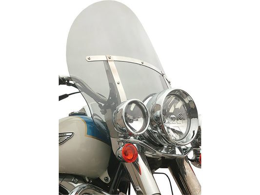 20in. Billboard Flare Windshield - Tinted. Fits FL Softail 2000-2017 and Freewheeler Trike 2017up
