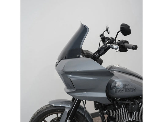 10in. Flare Windshield - Dark Smoke. Fits Low Rider ST 2022up