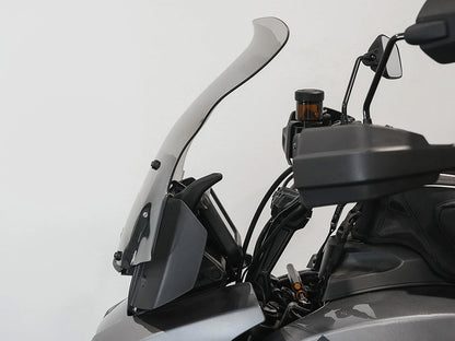 15.5in. Flare Windshield - Tinted. Fits Pan America 2021up.