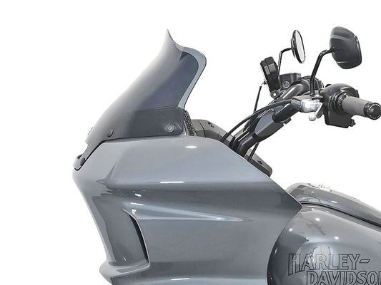 8in. Flare Windshield - Dark Smoke. Fits Low Rider ST 2022up