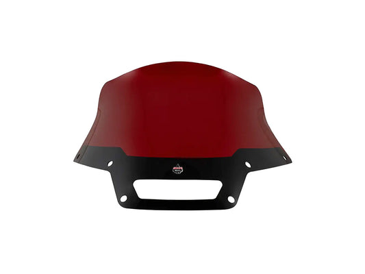 8in. Flare Kolor Windshield - Red. Fits Low Rider ST 2022up