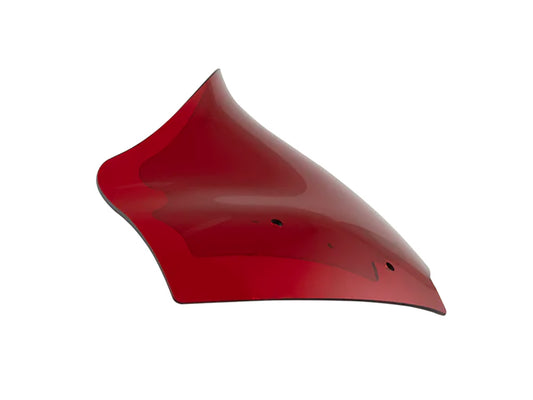 10in. Sports Flare Kolor Windshield - Red. Fits CVO Road Glide 2023up & Road Glide 2024up