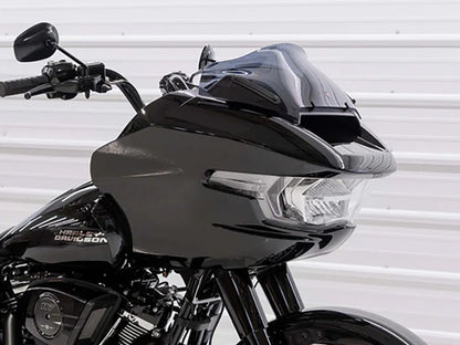 8in. Sports Flare Windshield - Black. Fits CVO Road Glide 2023up & Road Glide 2024up