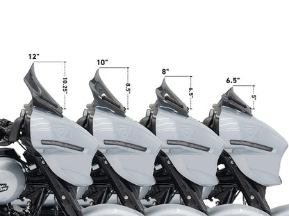 10in. Flare Windshield - Tinted. Fits CVO Street Glide 2023up & Street Glide 2024up