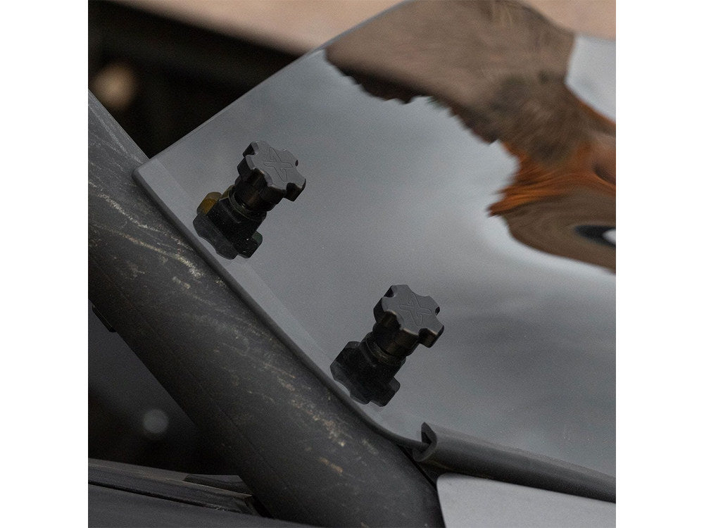 UTV Flare Windshield - Dark Smoke. Fits Can Am Maverick X3 2017up.