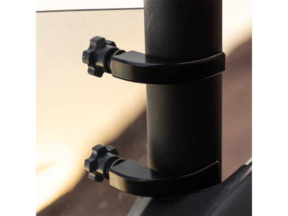 UTV Flare Windshield - Dark Smoke. Fits Can Am Maverick X3 2017up.
