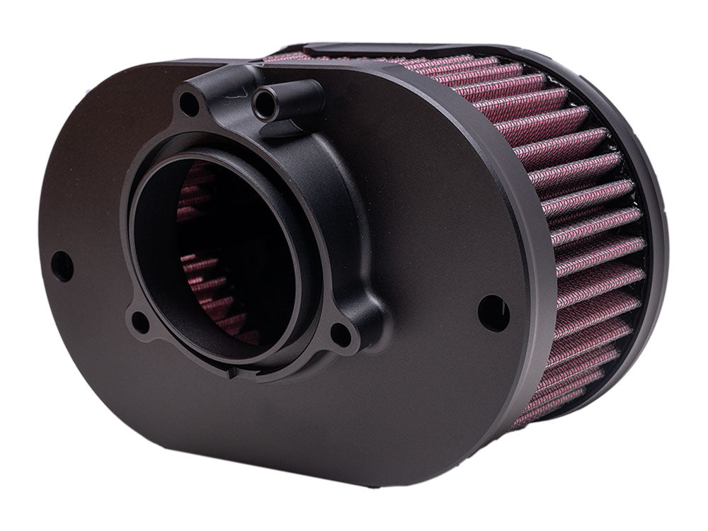 Oval Air Cleaner Kit - Black. Fits CVO Touring 2023up, Street Glide & Road Glide 2024up, Touring 2025up & Softail 2025up