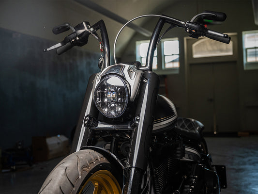 Fork Cover Kit - Black. Fits Breakout 2018up