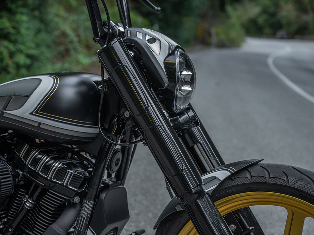 Fork Cover Kit - Black. Fits Breakout 2018up