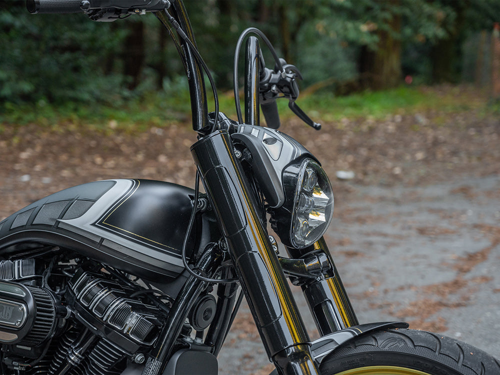 Fork Cover Kit - Black. Fits Breakout 2018up