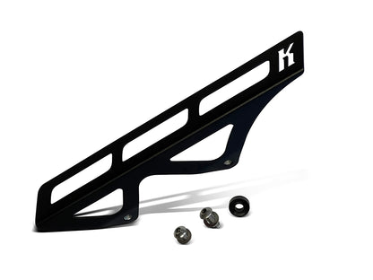 Upper Belt Guard - Black. Fits Softail 2018up