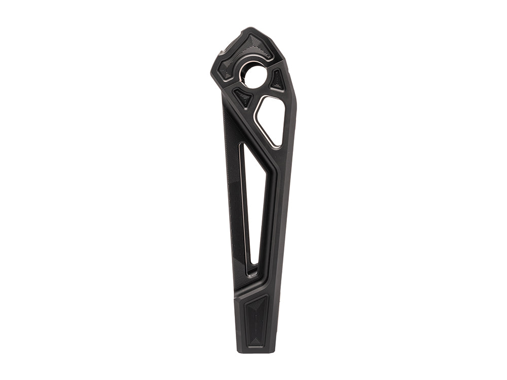 10in. Straight Fastback Risers - Black. Fits Softail Street Bob, Low Rider ST, Standard & Breakout 2018-2024
