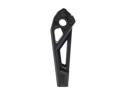 8in. Straight Fastback Risers - Black. Fits Softail Street Bob, Low Rider ST, Standard & Breakout 2018-2024