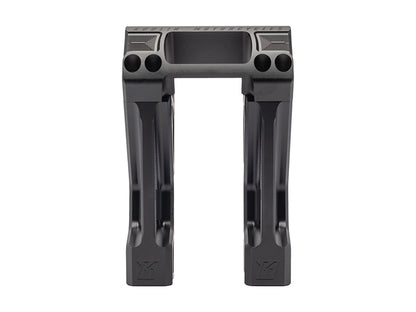 6in. Straight Fastback Risers - Black. Fits Softail Street Bob, Low Rider ST, Standard & Breakout 2018-2024