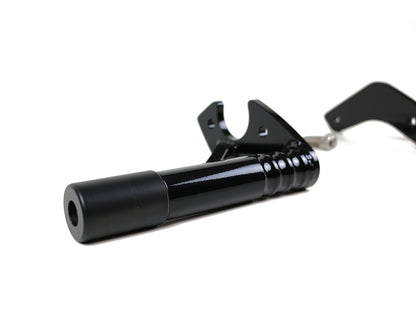 Rear Engine Guard Crash Bar - Black. Fits Softail 2018up.