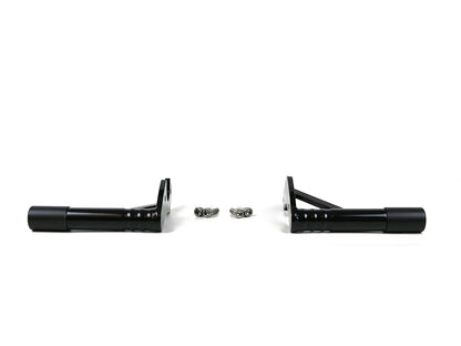 Rear Engine Guard Crash Bar - Black. Fits Softail 2018up.