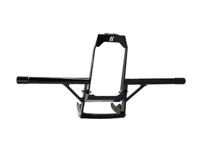Front Engine Guard Crash Bar - Black. Fits Softail 2025up With Mid Mounts