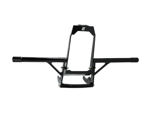 Front Engine Guard Crash Bar - Black. Fits Softail 2025up With Mid Mounts