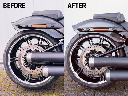 Lowering Kit. Fits Softail 2018up with OEM Pre Load Adjuster.