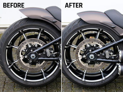 Lowering Kit. Fits Softail 2018up with OEM Pre Load Adjuster.