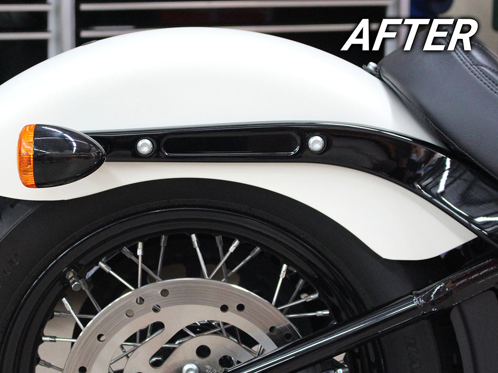 Lowering Kit. Fits Softail 2018up without OEM Pre Load Adjuster.